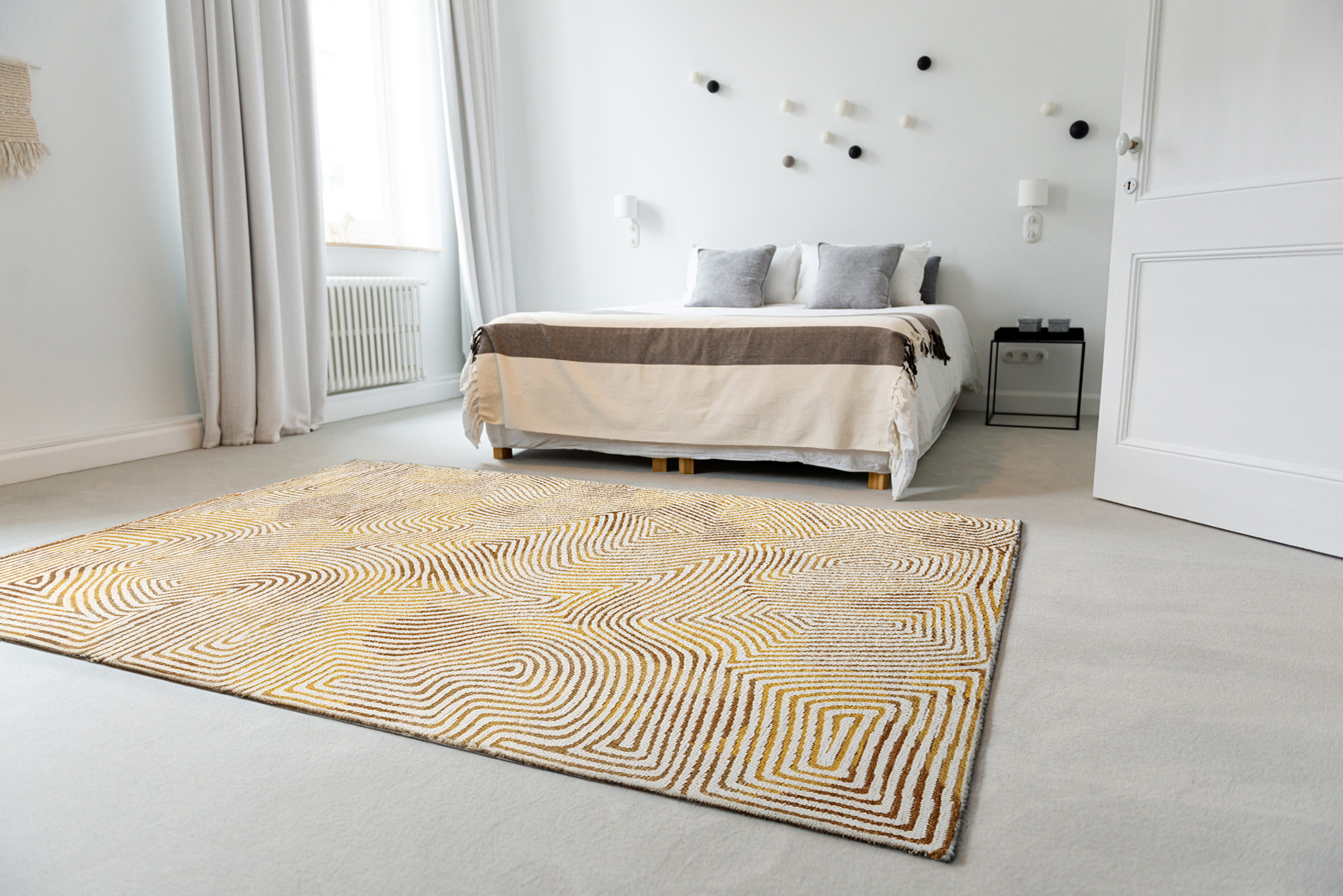 Кілем Yellow Hippy 9799 | Өлшемі: 80 x 150 см