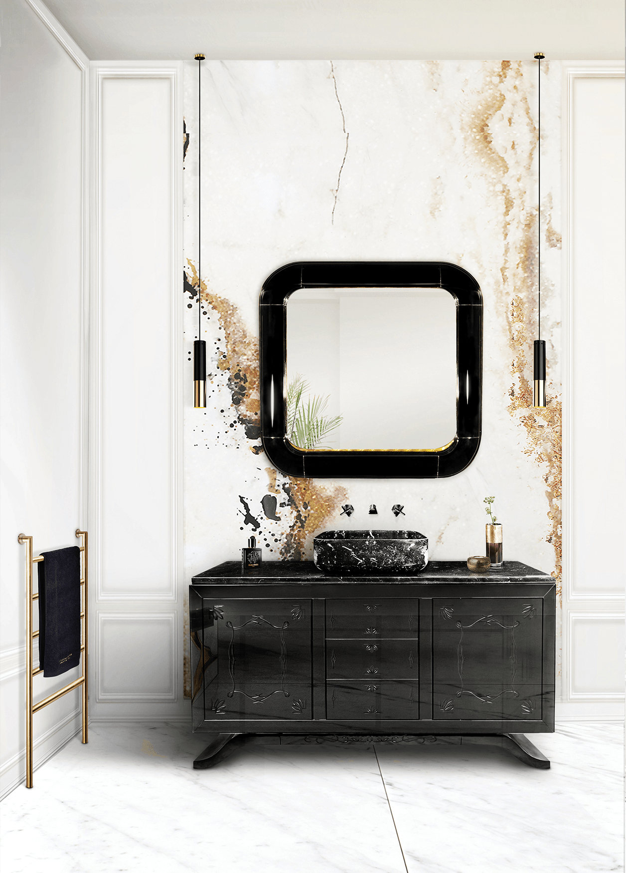 Зеркало квадратное Arc