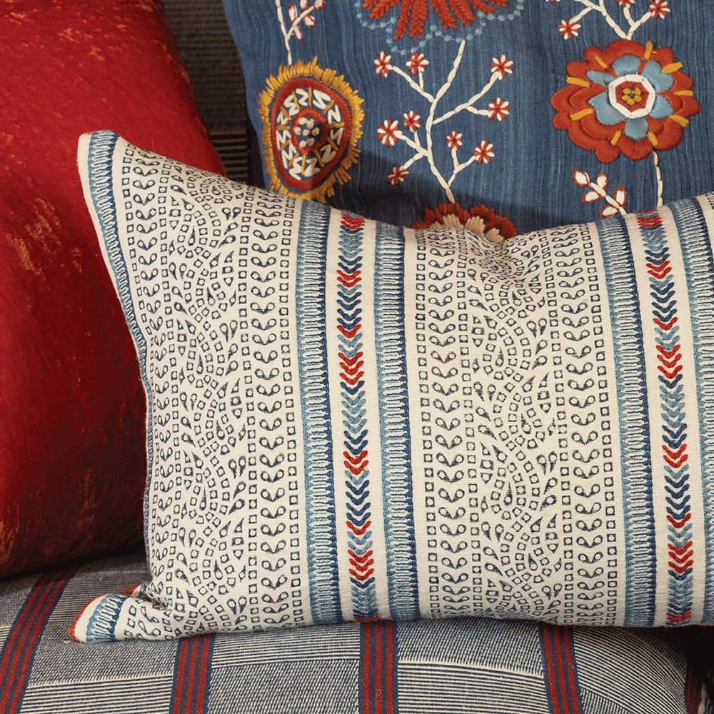 Подушка Barrington Indigo 50 × 35