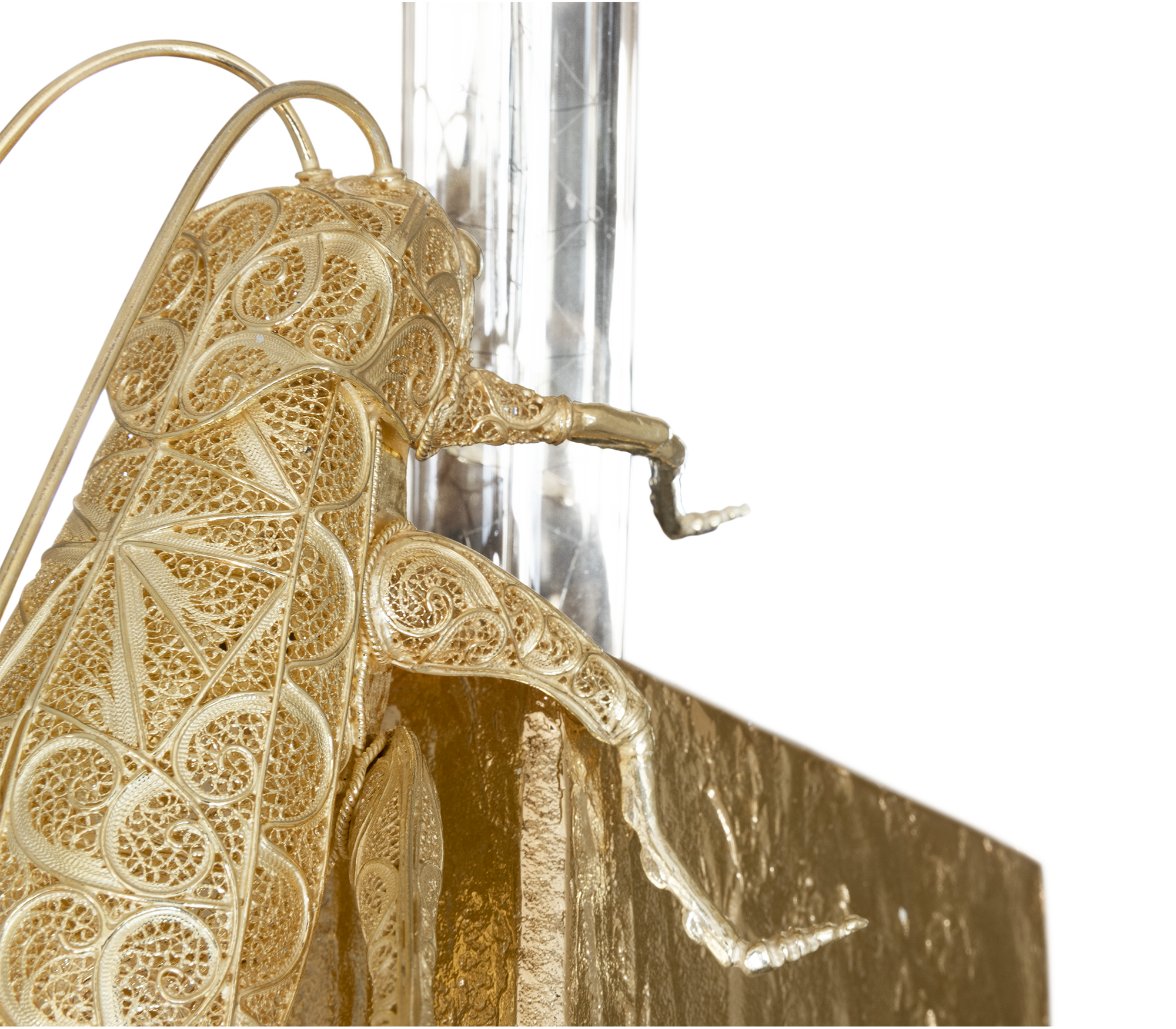 Қабырға брасы Geode Filigree Cricket Small