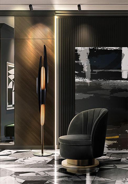 Одноместный диван белый Galen