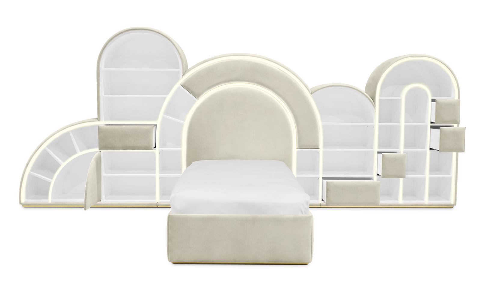 Кровать для детей Bubblegum Marshmallow Cream