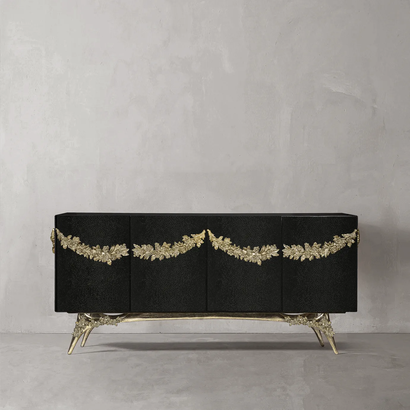 Буфет кожаный Majestica