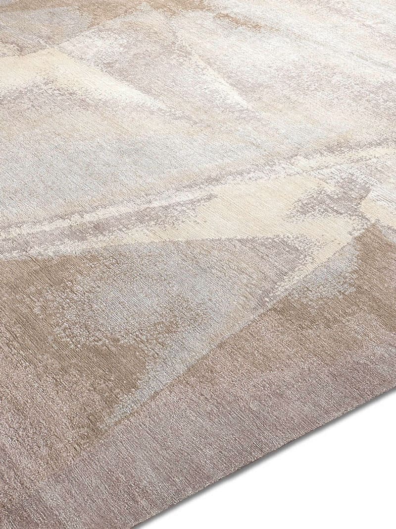 Роскошный ковер ручной работы песочного цвета