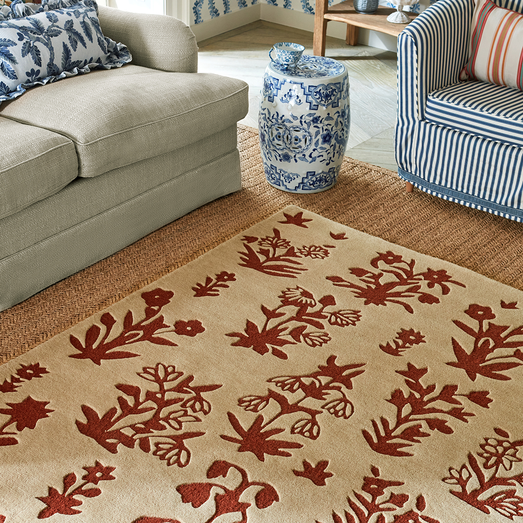 Ковер Woodland Glade Linen / Russet Brown 146801 | Размер: 170 x 240 см
