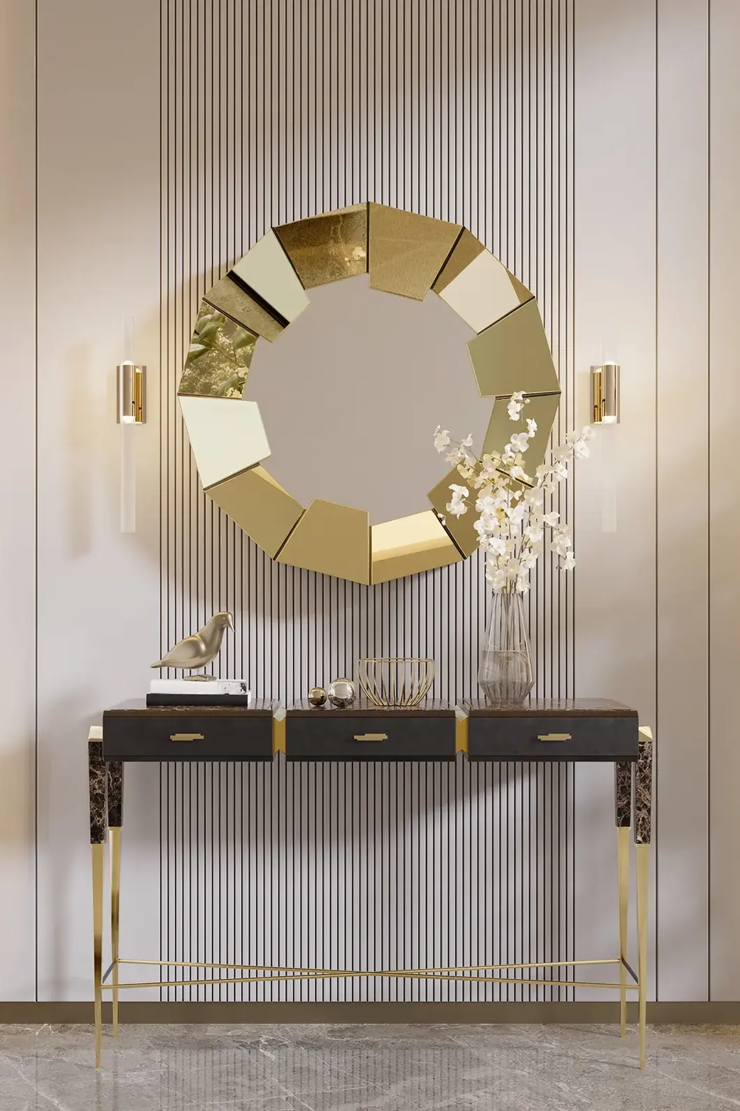 Золотое зеркало Radiance - 1