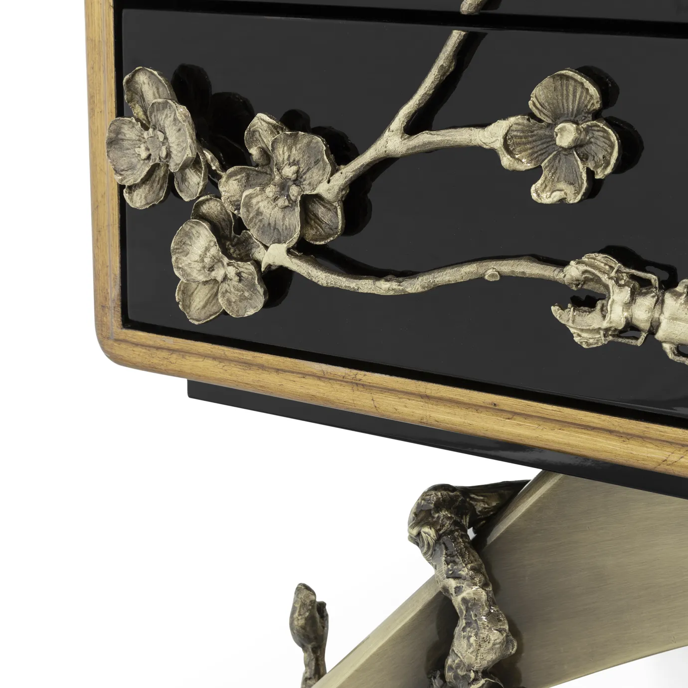 Тумба прикроватная с лаковой отделкой Mirage