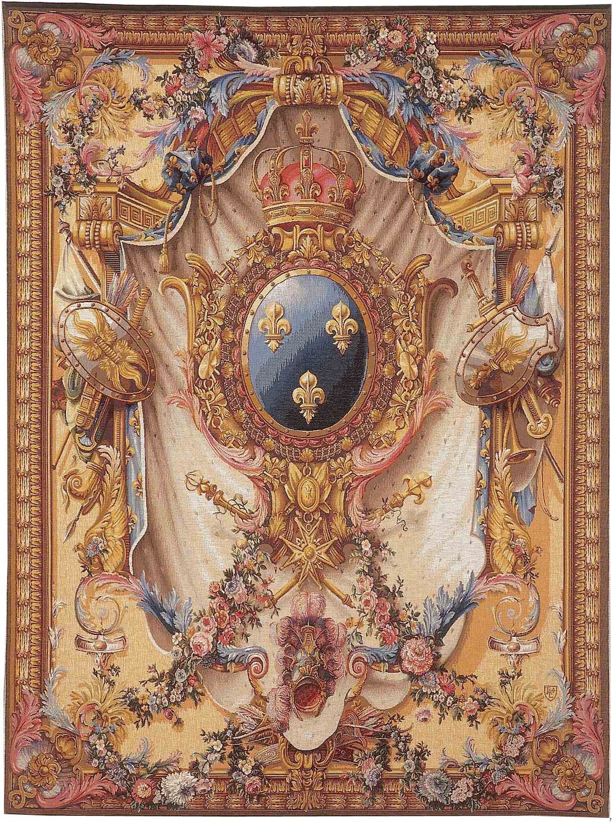 Гобелен «Большой герб, бежевый» | Размер: 150 x 200 см