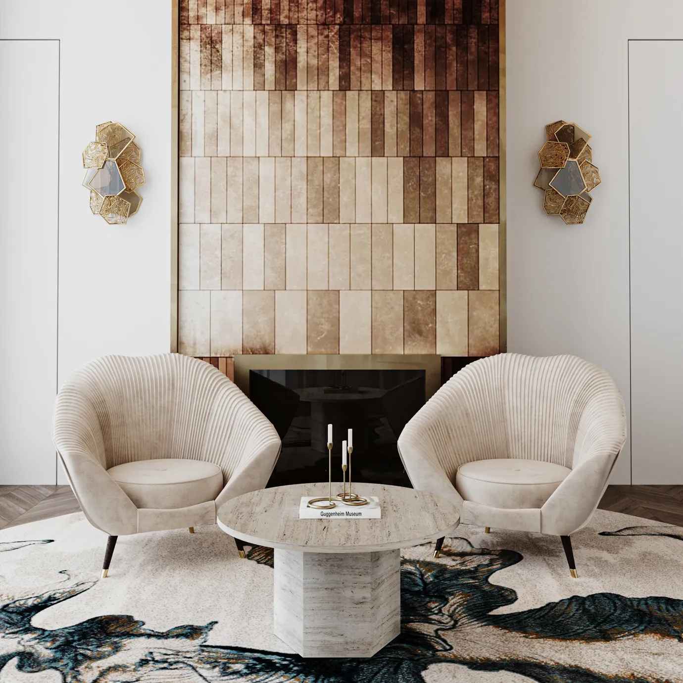 Кресло с подставкой для ног Hana