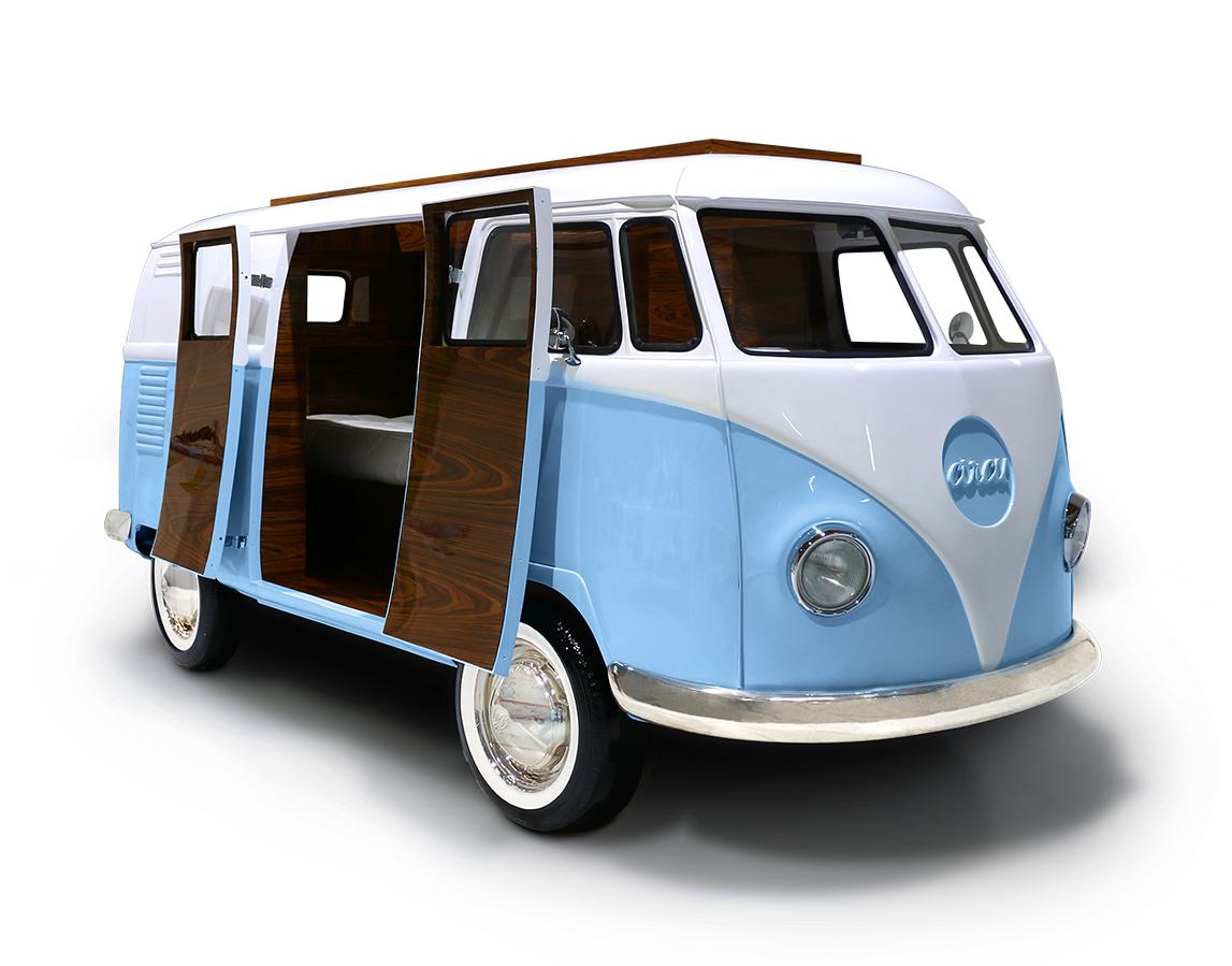 Балалар төсегі Traveler’s Caravan Blue