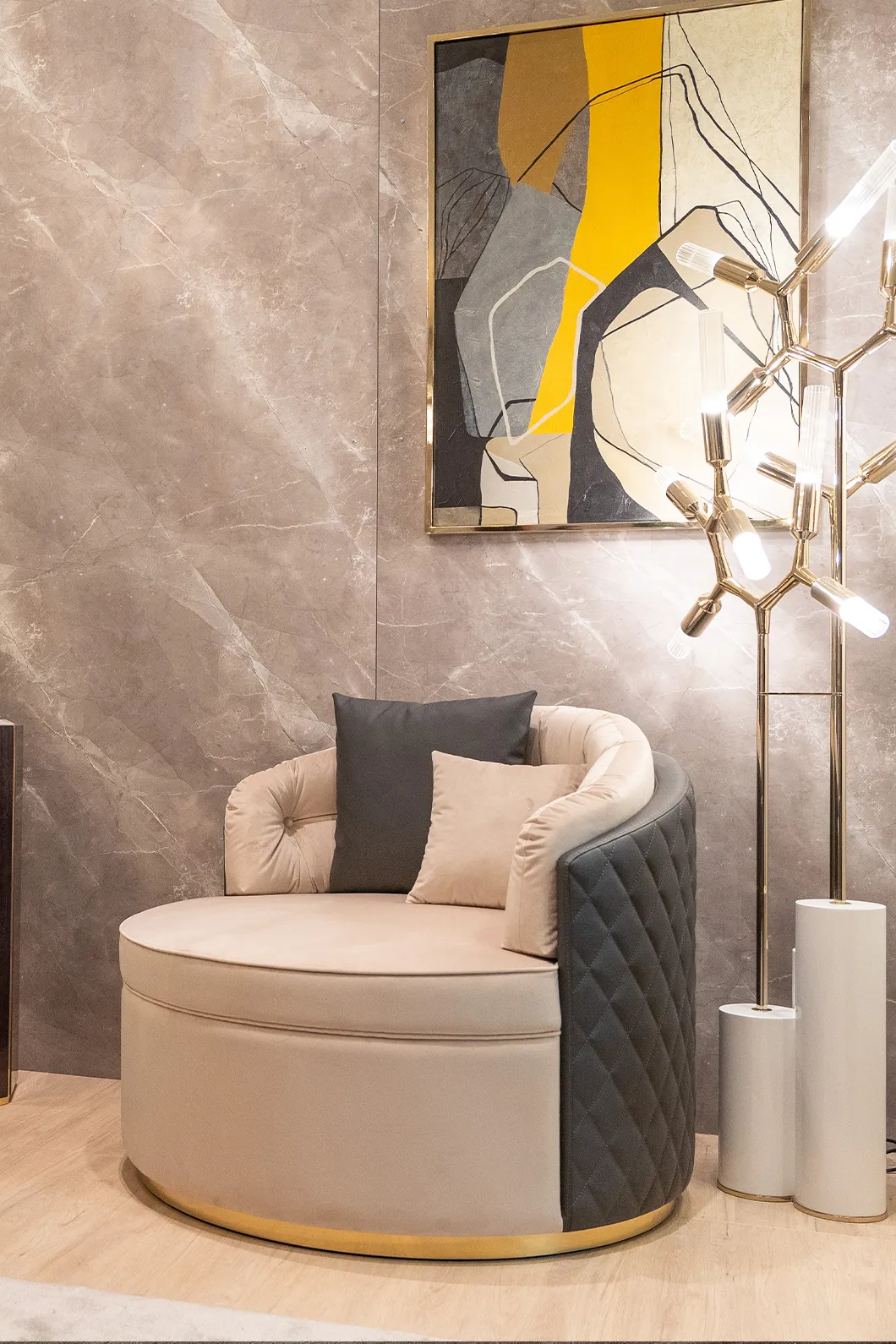 Кресло айналмалы Luxe - 9