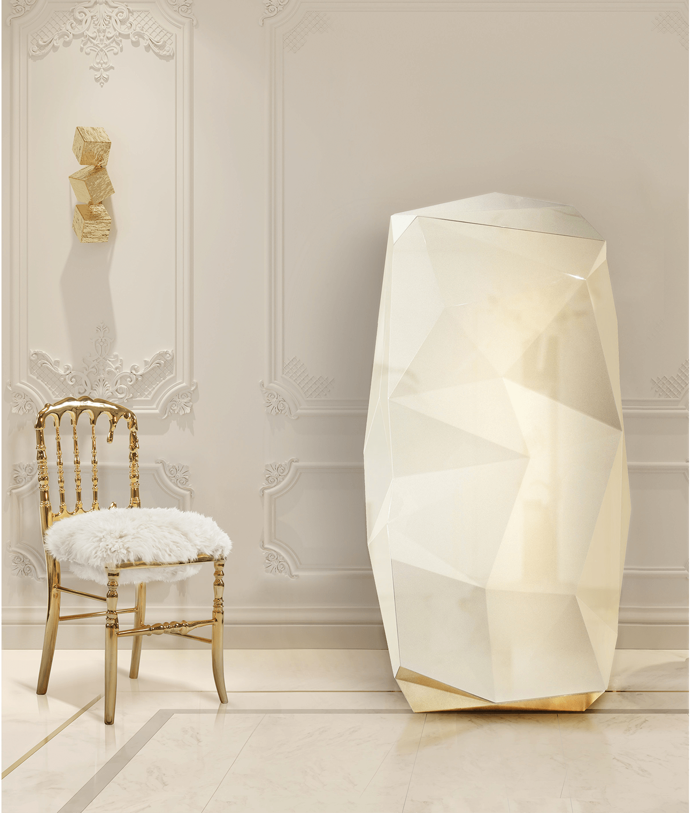 Кресло Empyrean Fur Luxe