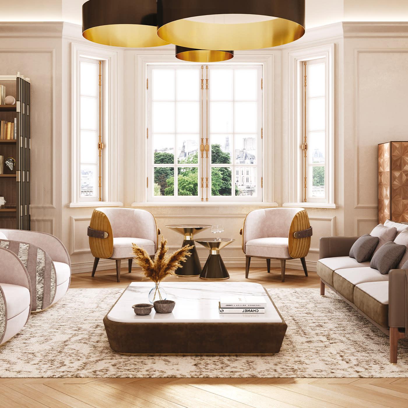 Кресло низкое современное Audrey