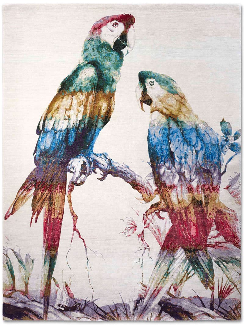 Ковер ручной работы Two Parrots
