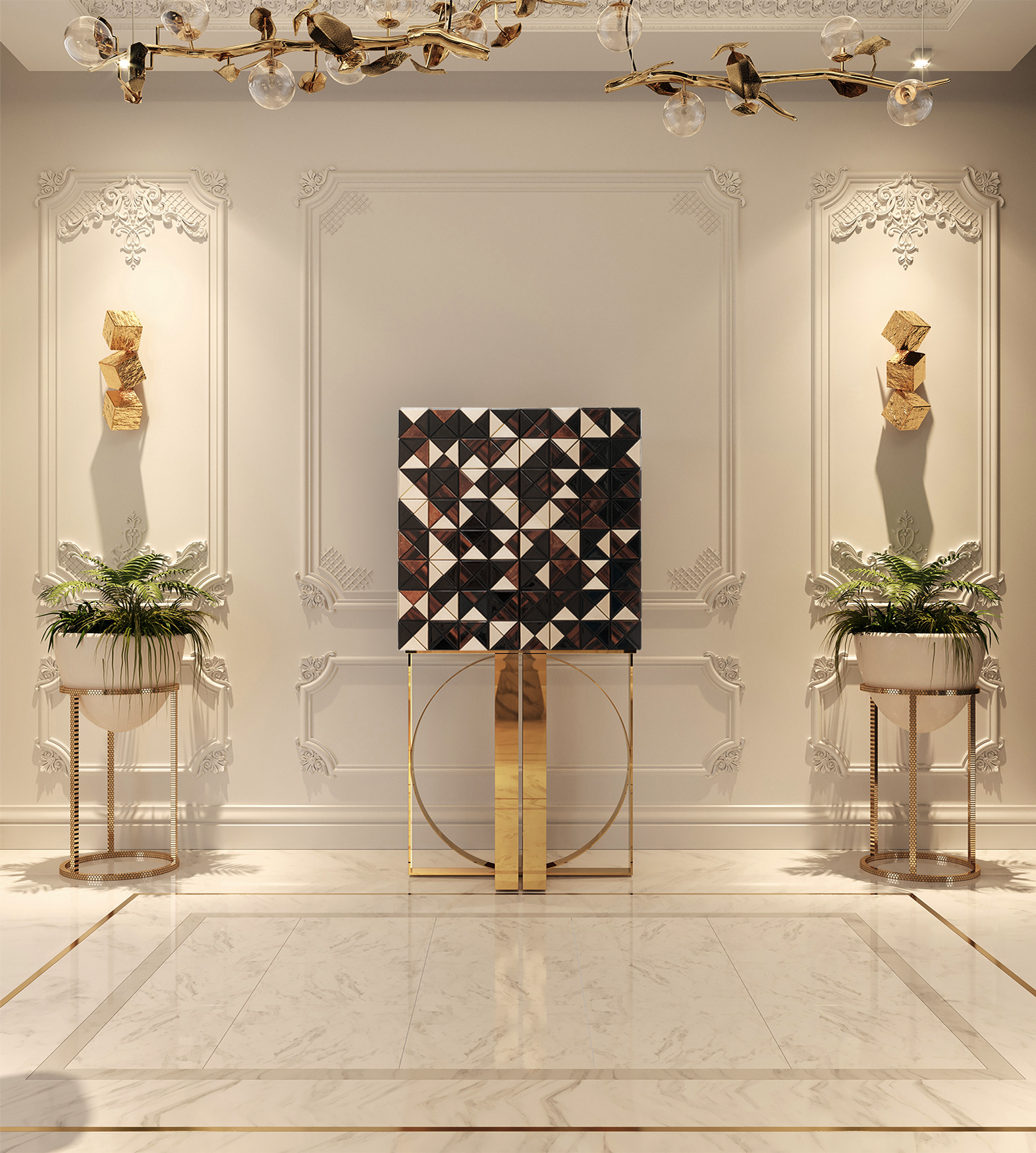 Шкаф Mosaic Walnut