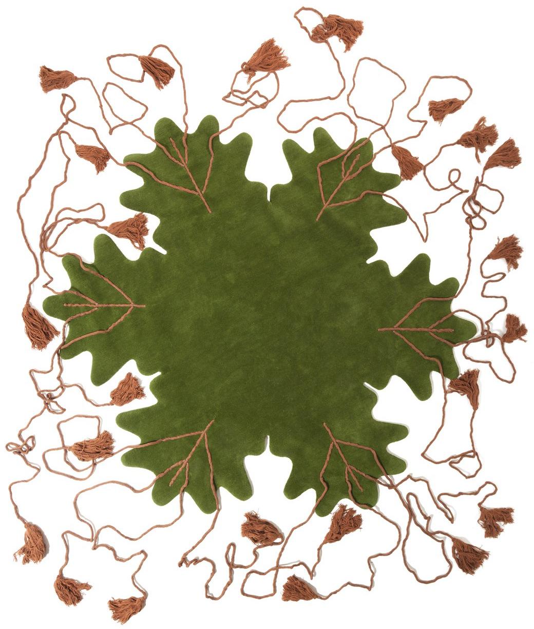 Ковер ручной работы Big Leaf