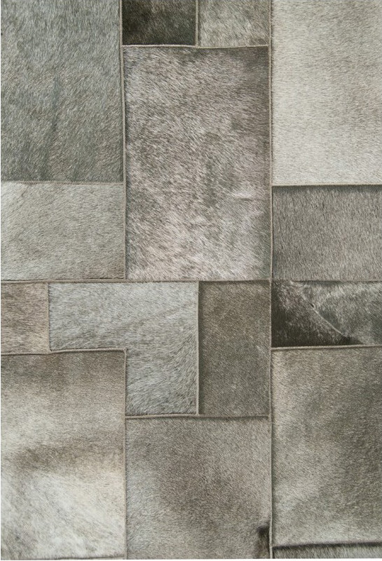 Ковер из коровьей шкуры Puzzle col.10 | Размер: 180 x 300 см