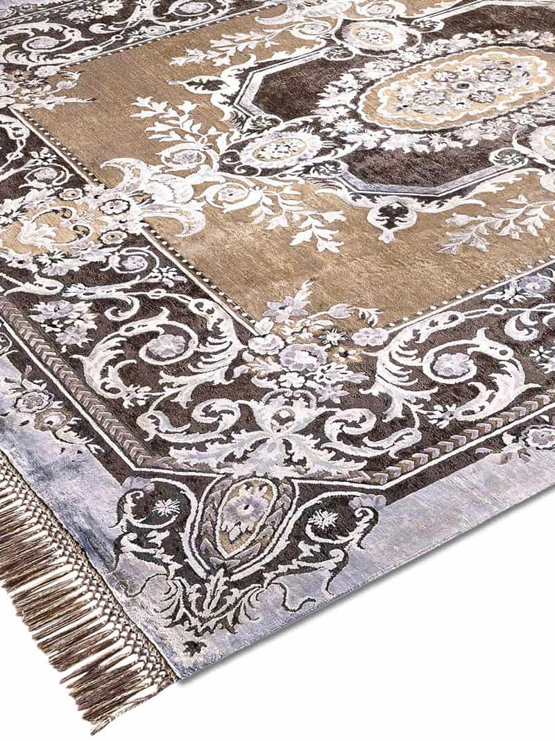 Ковер коричневого цвета Aubusson | Размер: 305 x 427 см