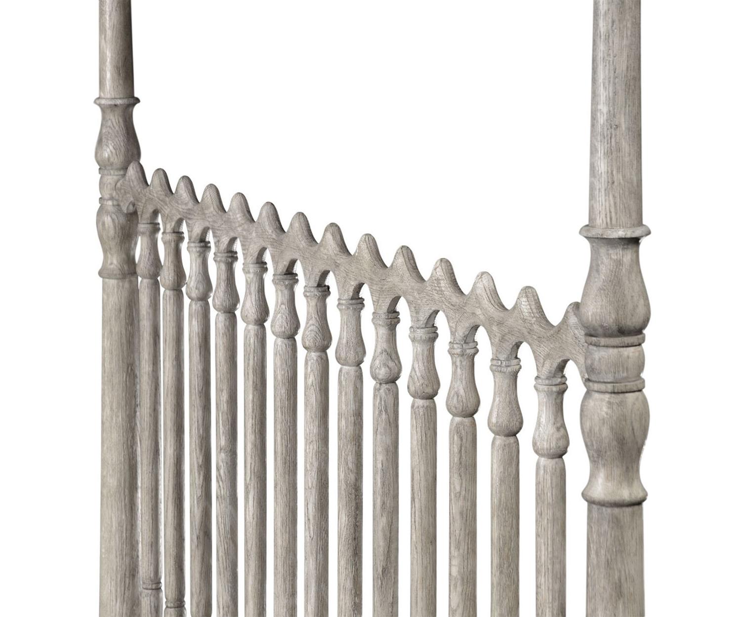 Двуспальная кровать Morris King Greyed Oak