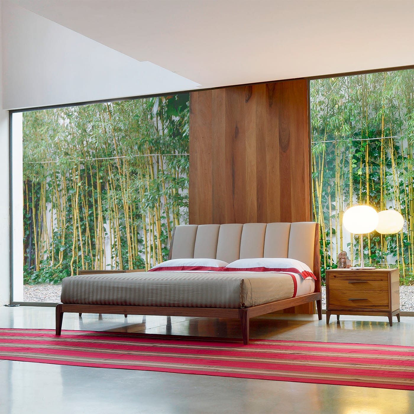 Прикроватная тумба коричневая Velo