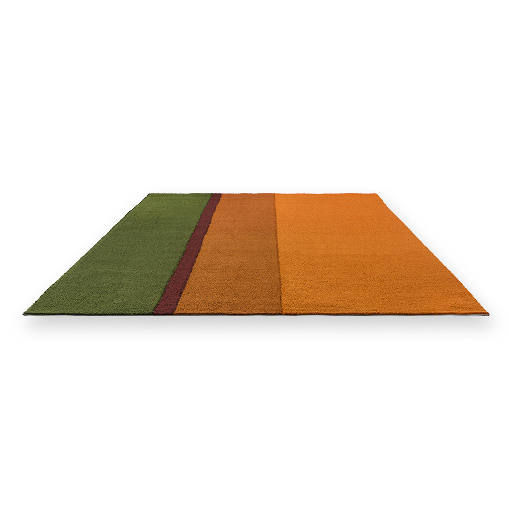 Ковер уличный Festival Stripe Orange / Green | Размер: 250 x 350 см