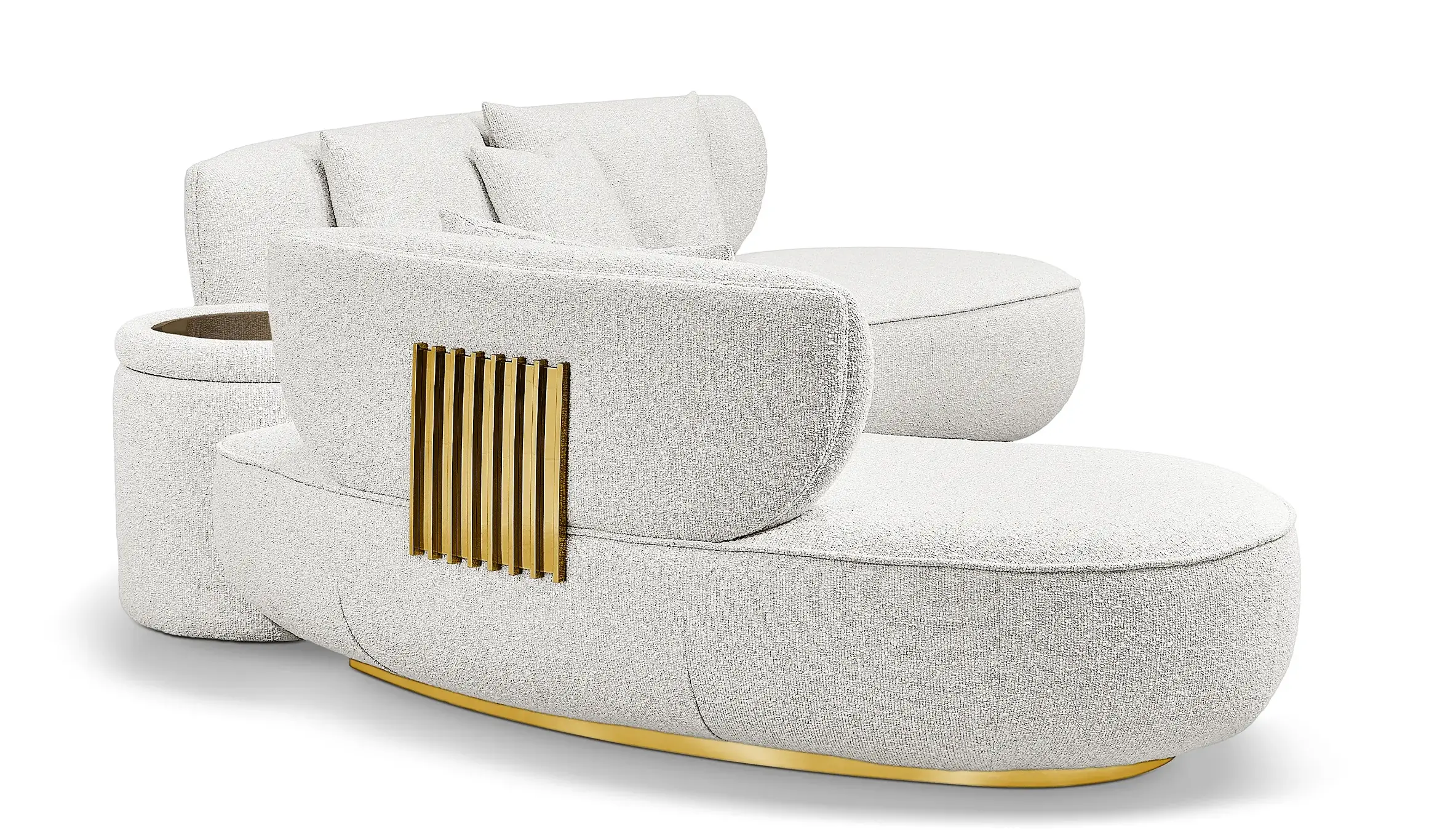 Диван круглый Lattice