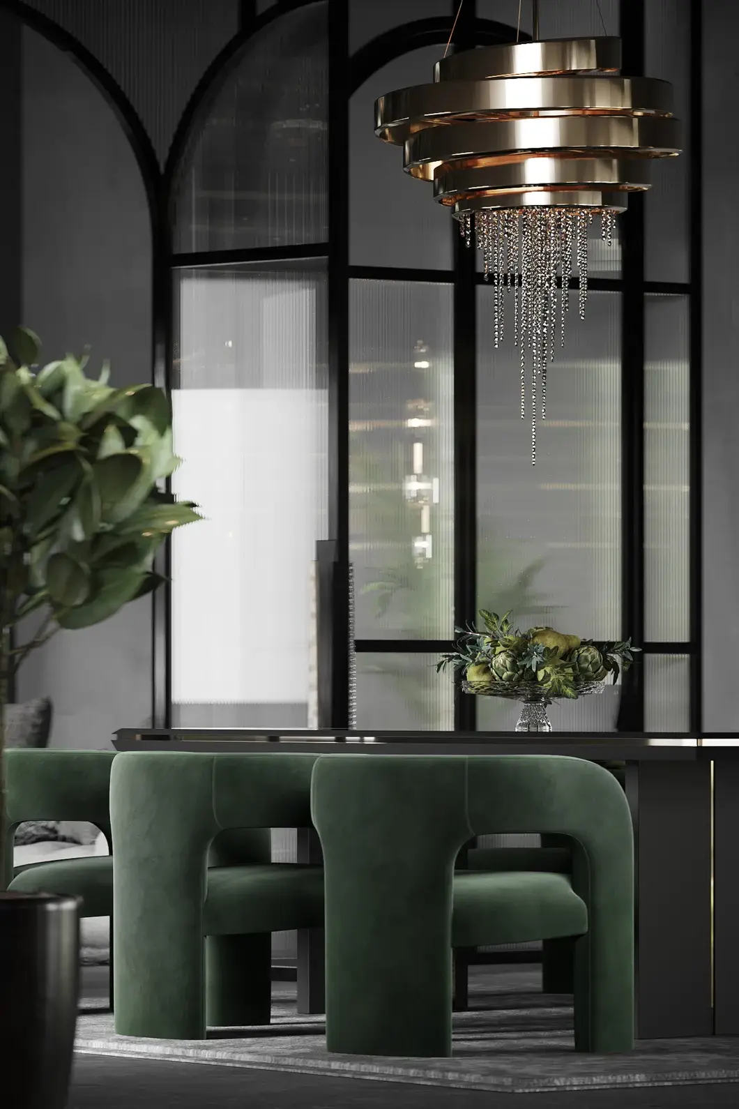 Люстра Art Deco - 3