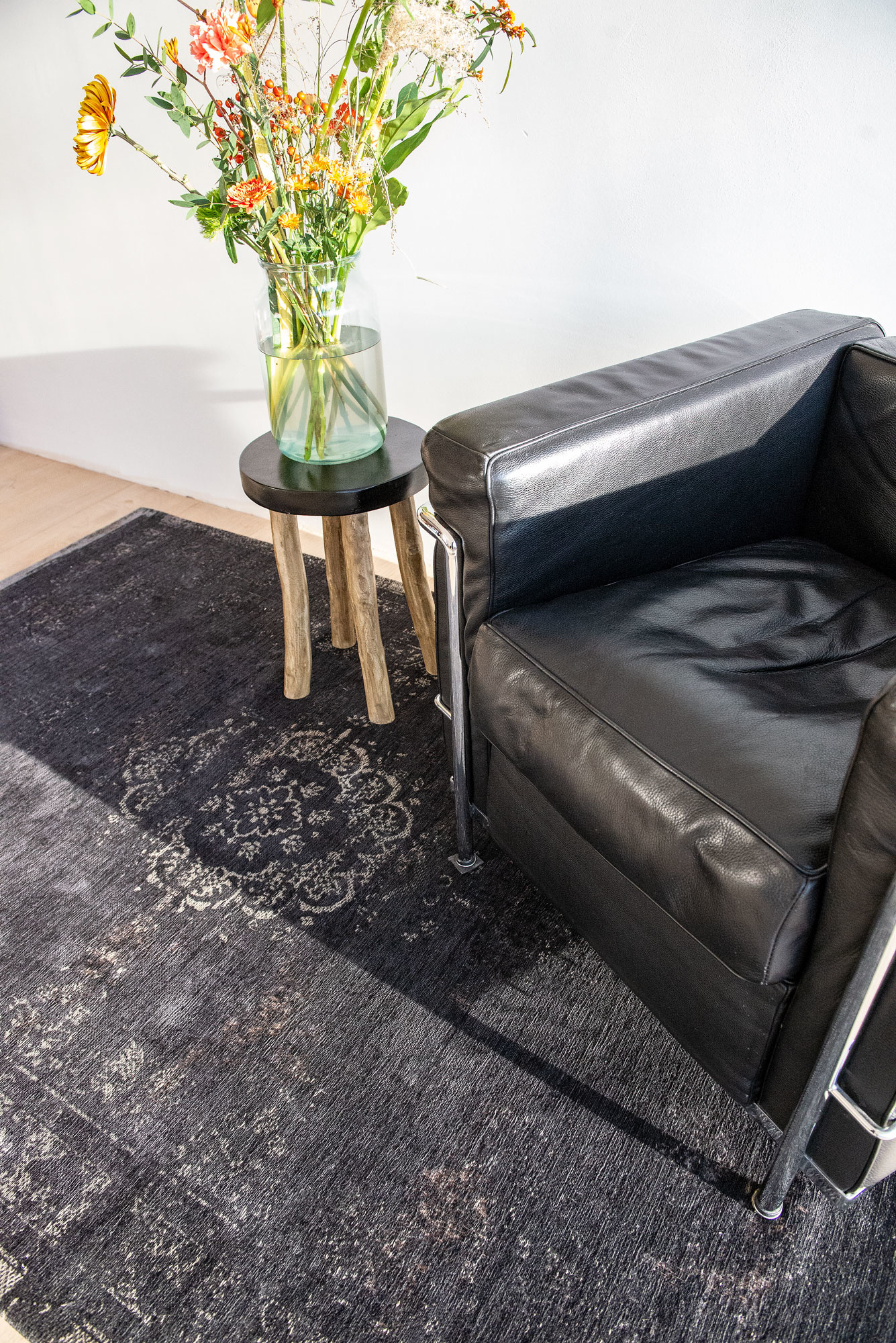 Ковер 8263 Mineral Black | Размер: 80 x 150 см