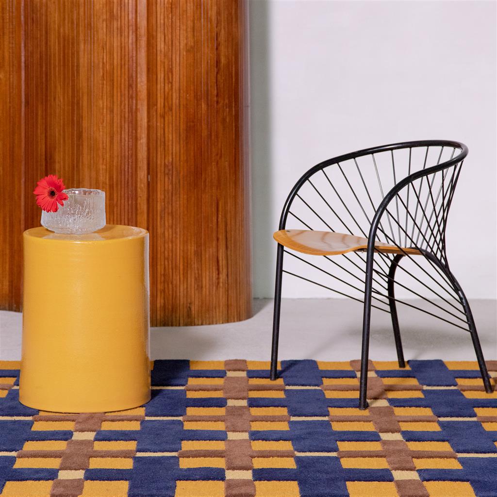 Жүн кілем Decor Milano Golden Ochre 097806 | Өлшемі: 140 x 200 см