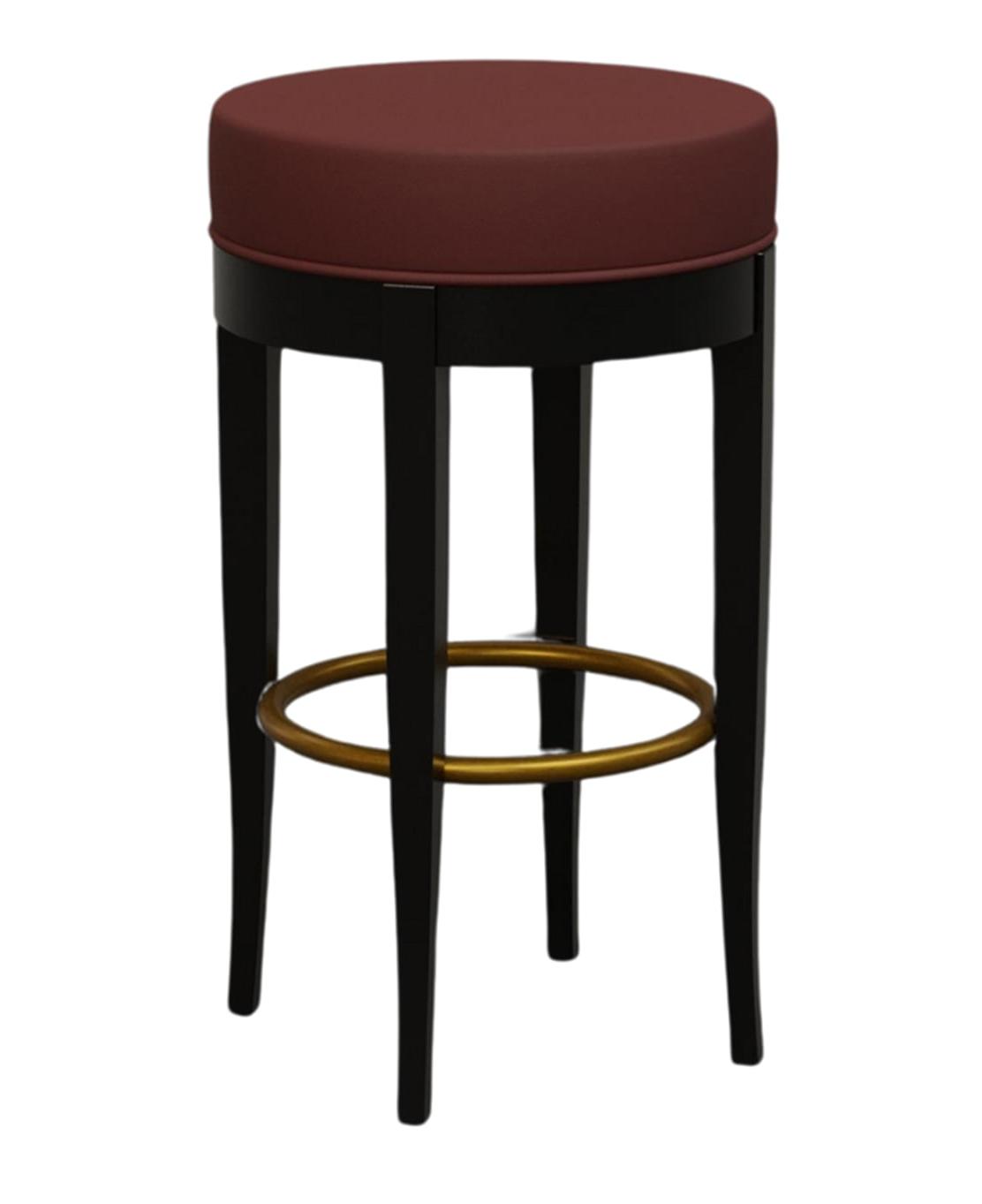 Burgundy бар табуреті
