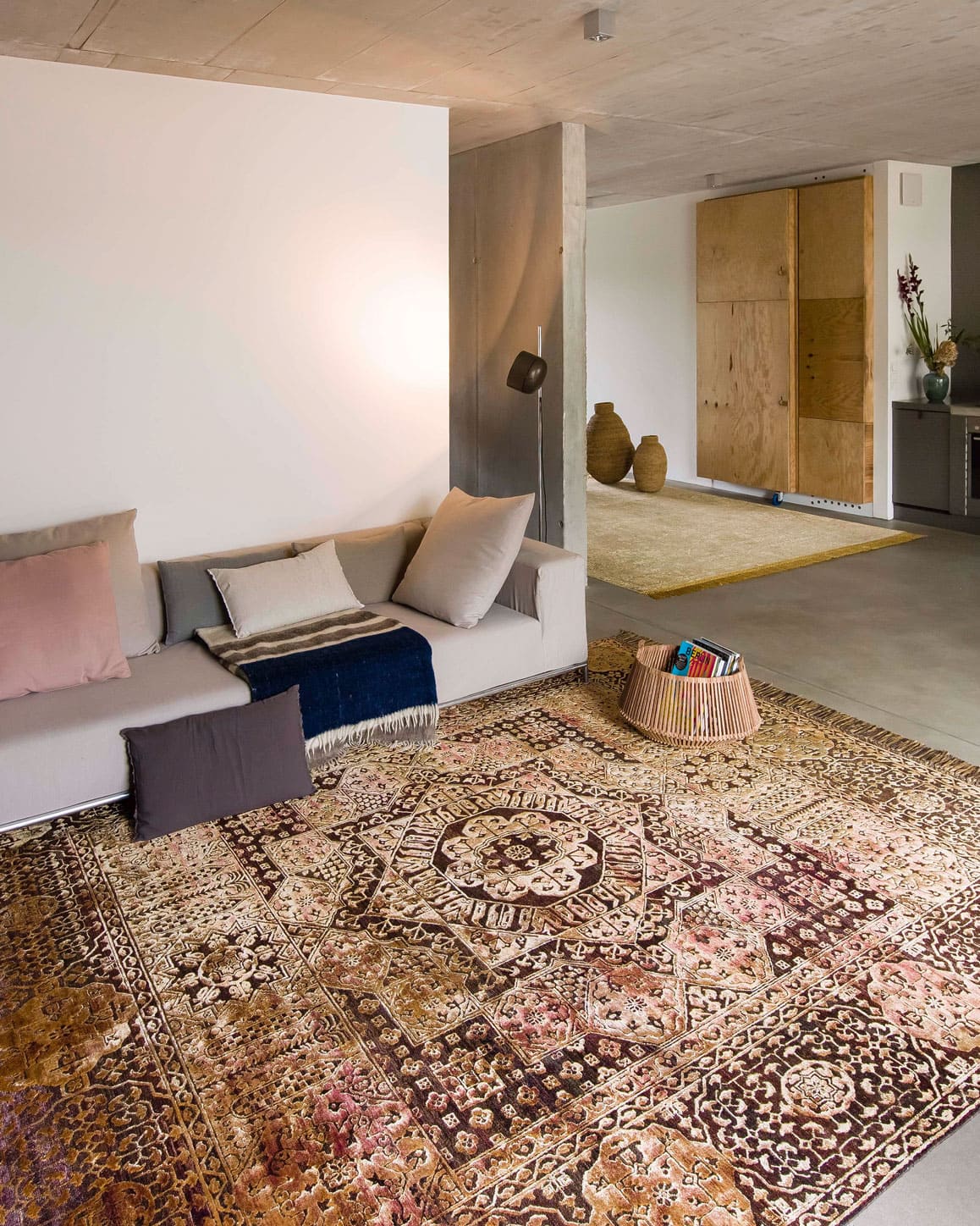 Роскошный ковер ручной работы Stone