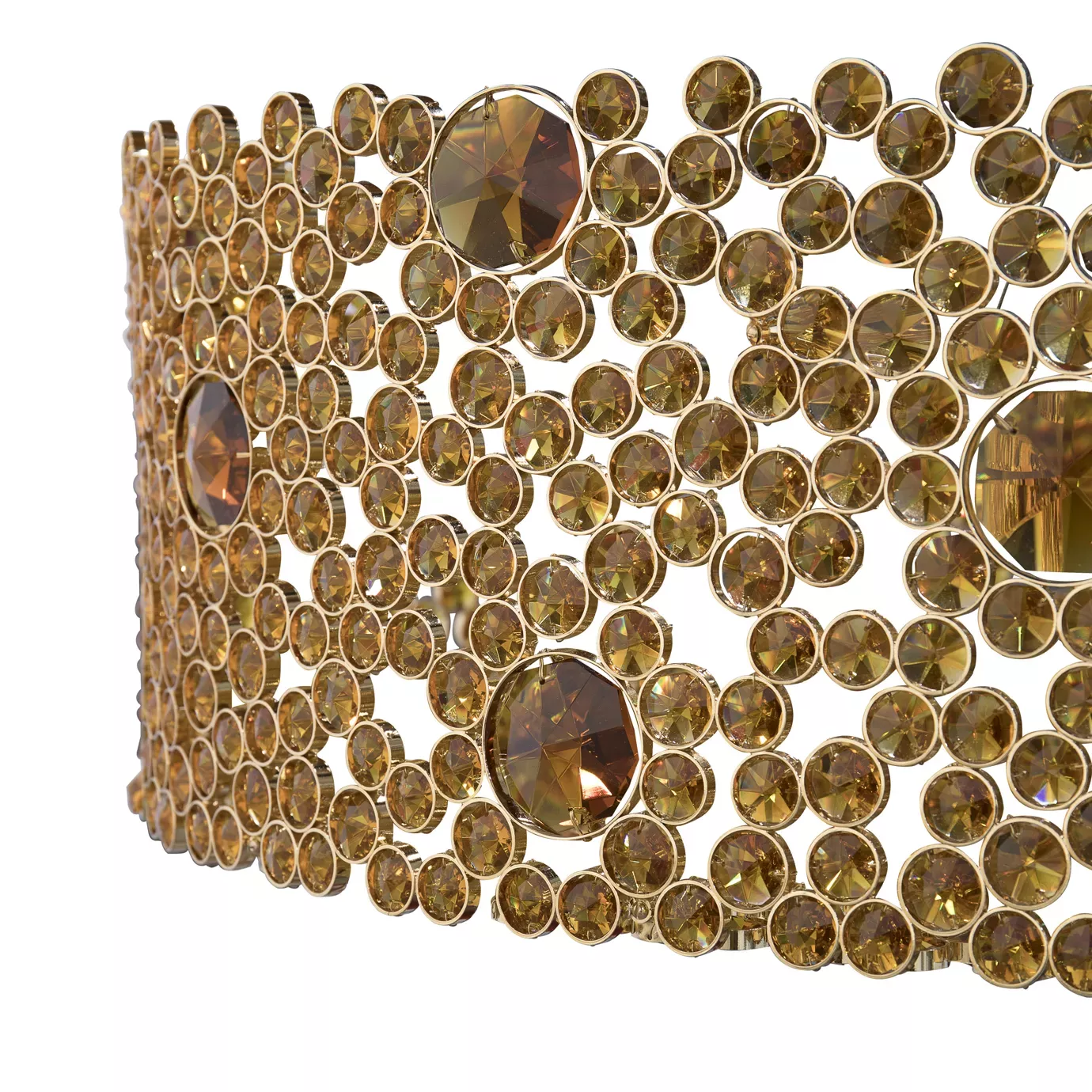 Люстра Eternelle Oval Bronze Glass