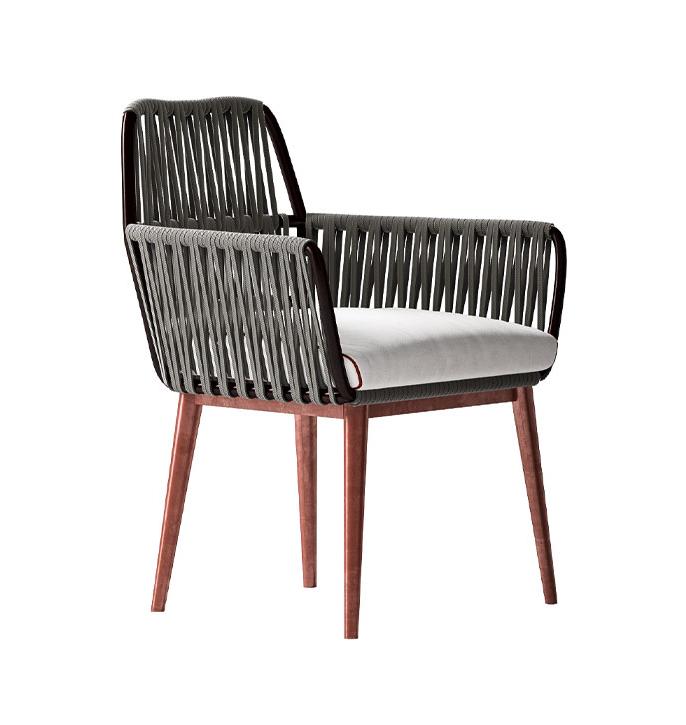 Кресло Rope с подлокотниками