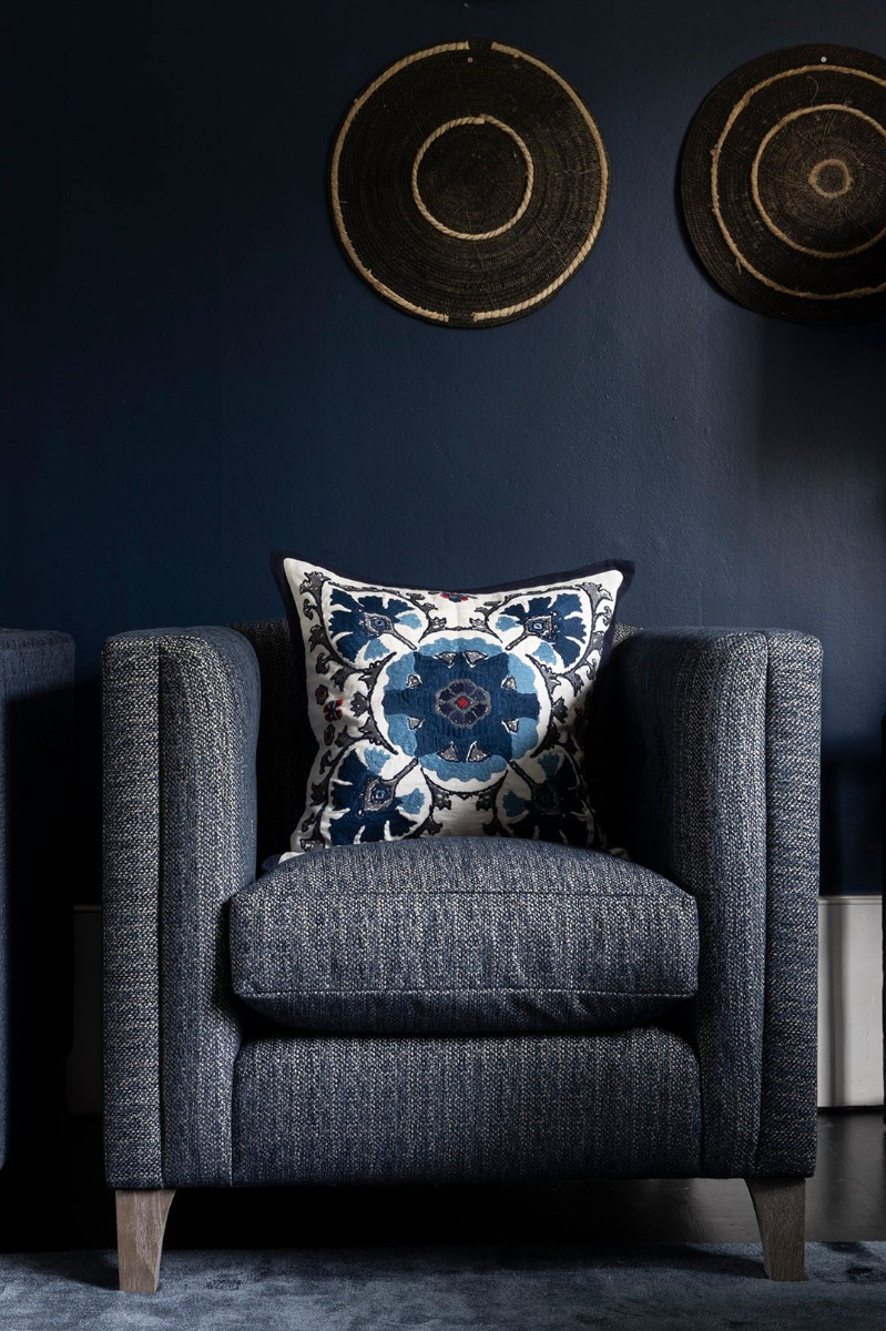 Подушка Alexi Indigo 50 × 50