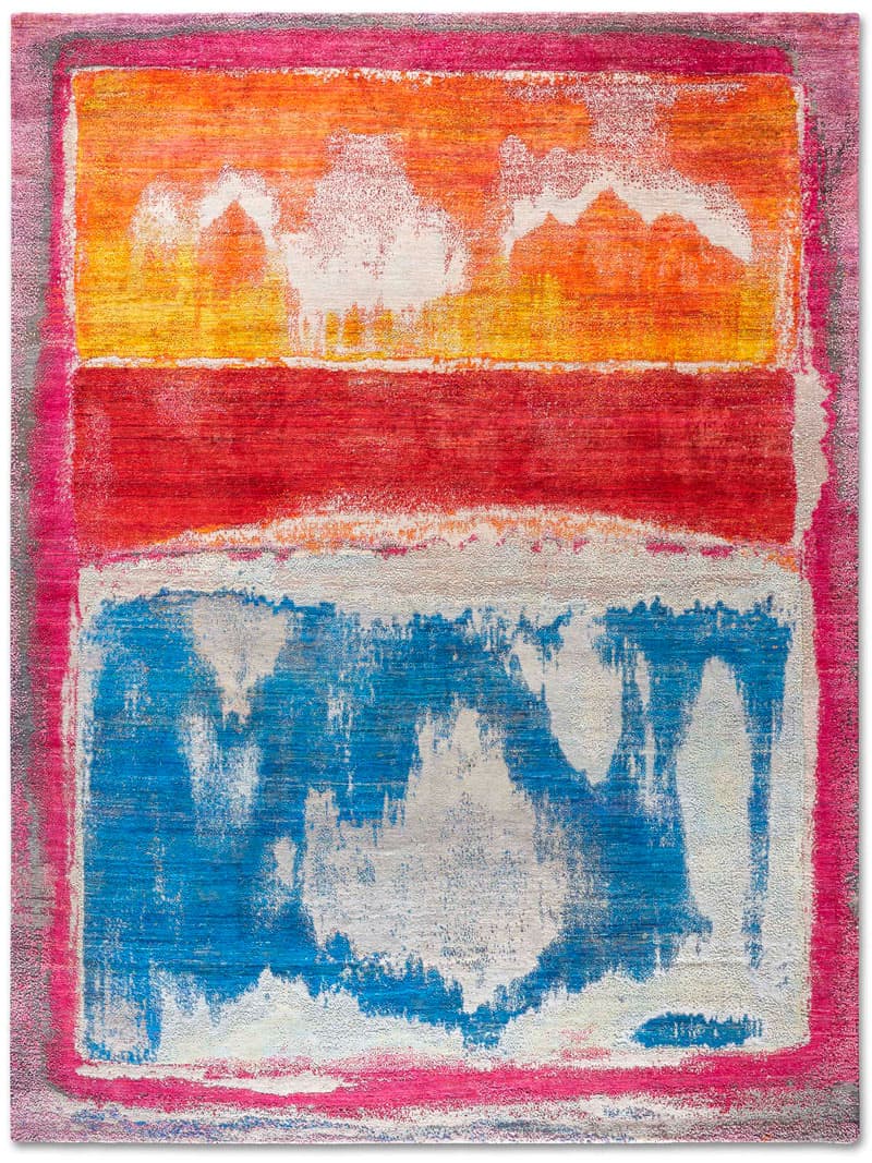 Роскошный ковер ручной работы Beach Day