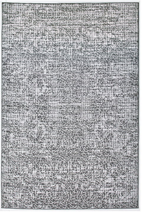 Кілем түрік, абстрактілі өрнегімен, күміс түсті | Өлшемі: 200 x 290 см