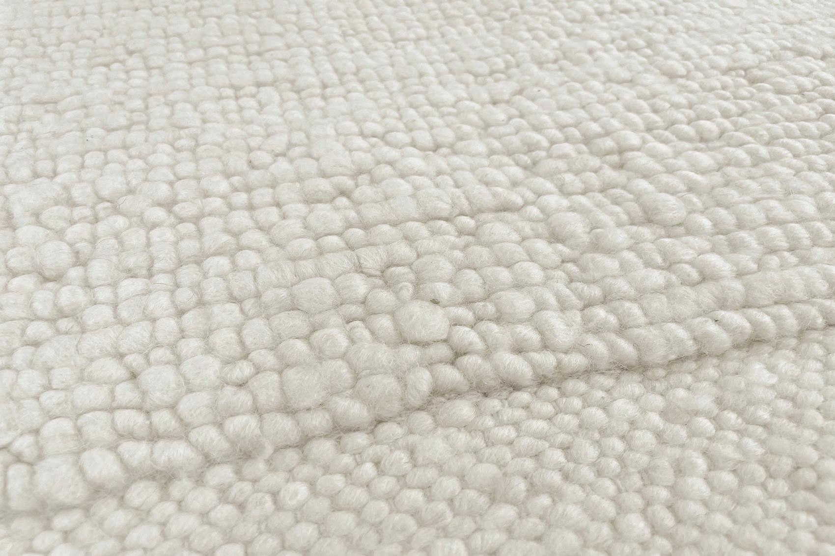 Ақ түсті Cocoon 1 кілемі | Өлшемі: 250 x 350 см