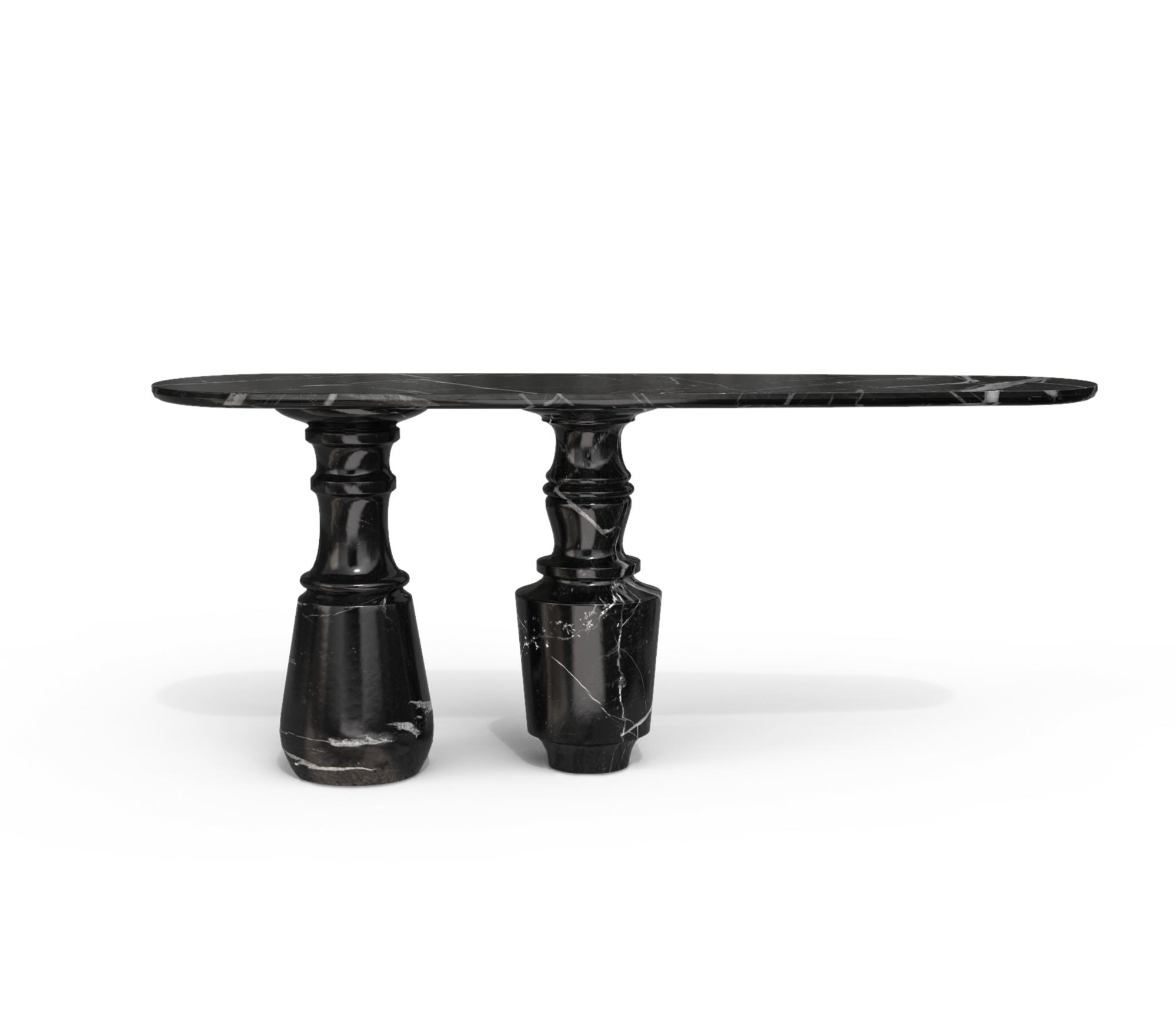 Консоль Obsidian Nero Marquina