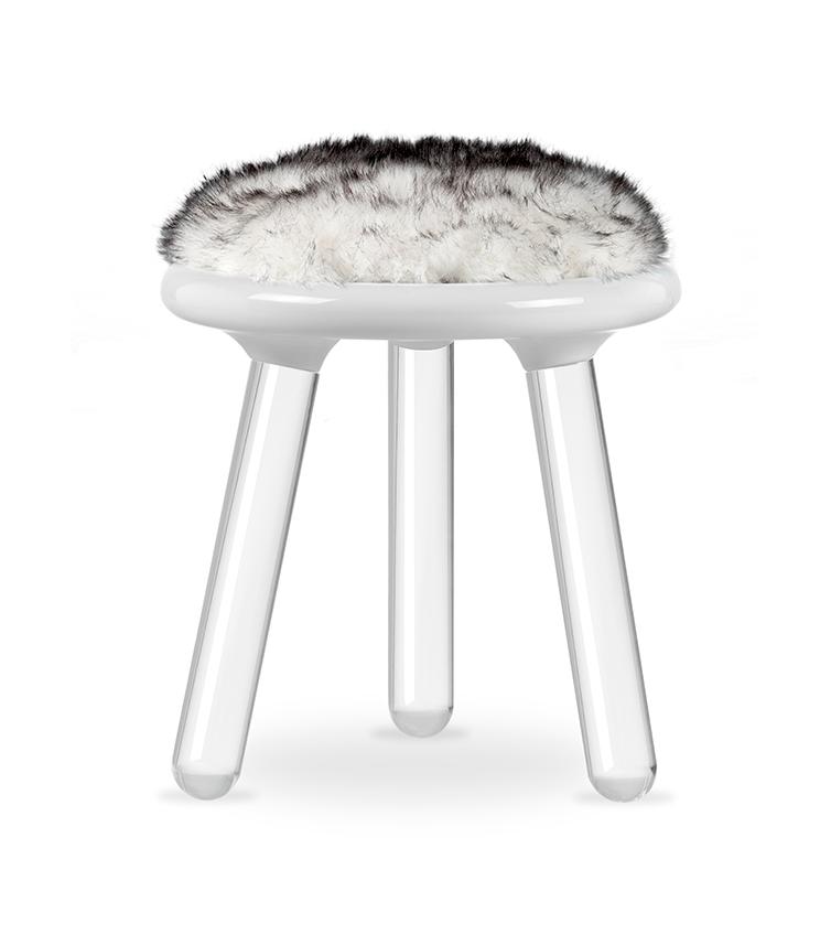 Детский табурет Mirage White Bear