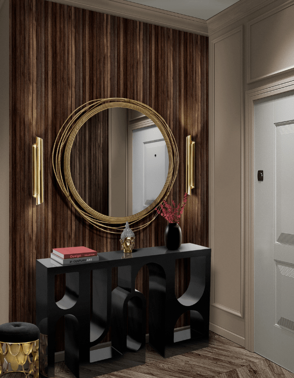 Глянцевая консоль красная Premium - 3