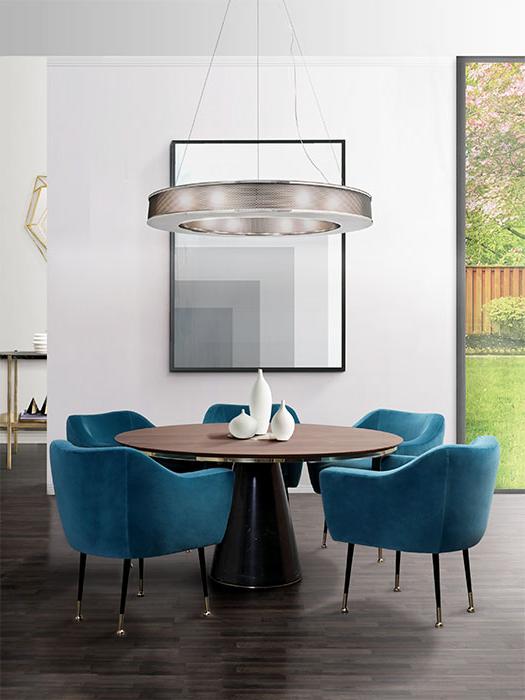 Круглый обеденный стол Bentley - 1