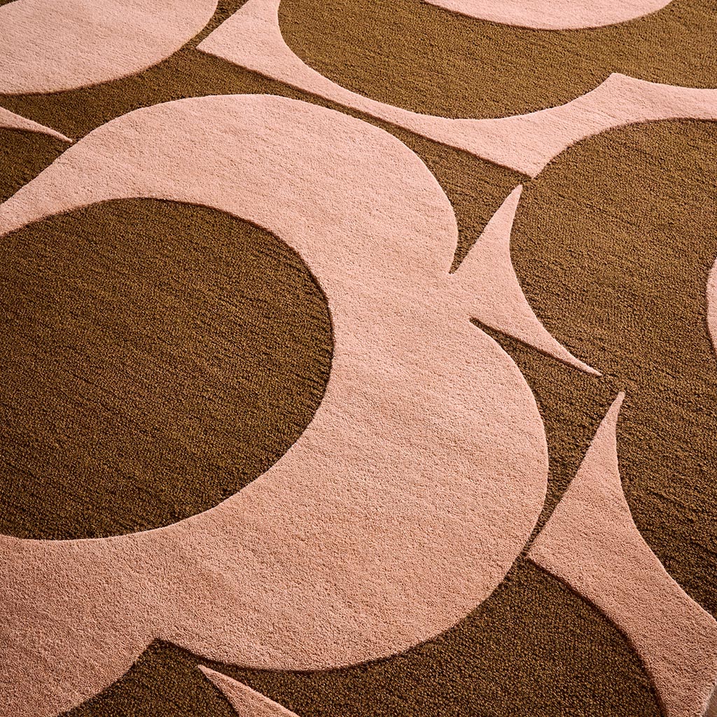Ковер Prism Flower Pink/Terracotta