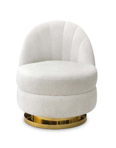 Одноместный диван белый Galen