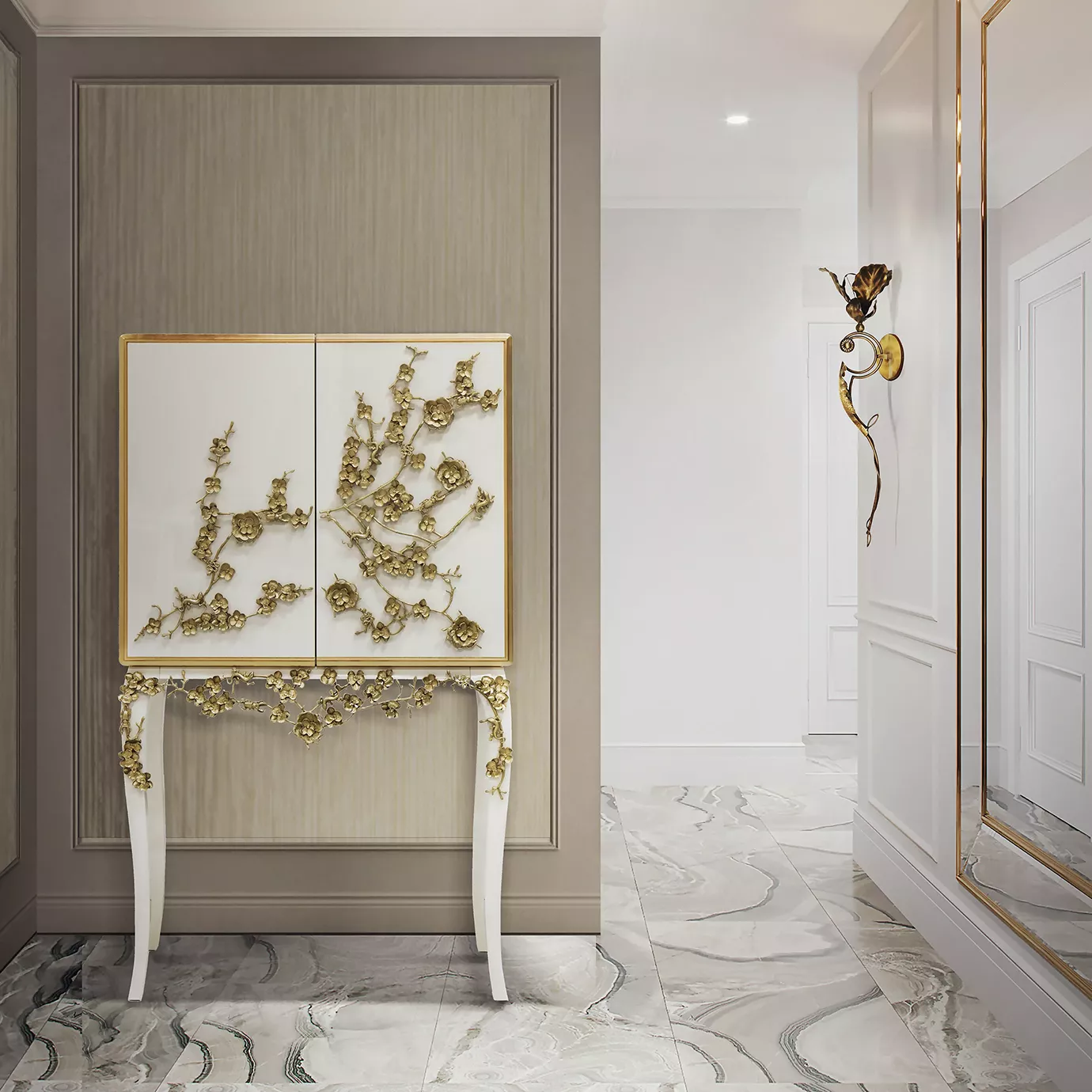 Настенное бра Flora