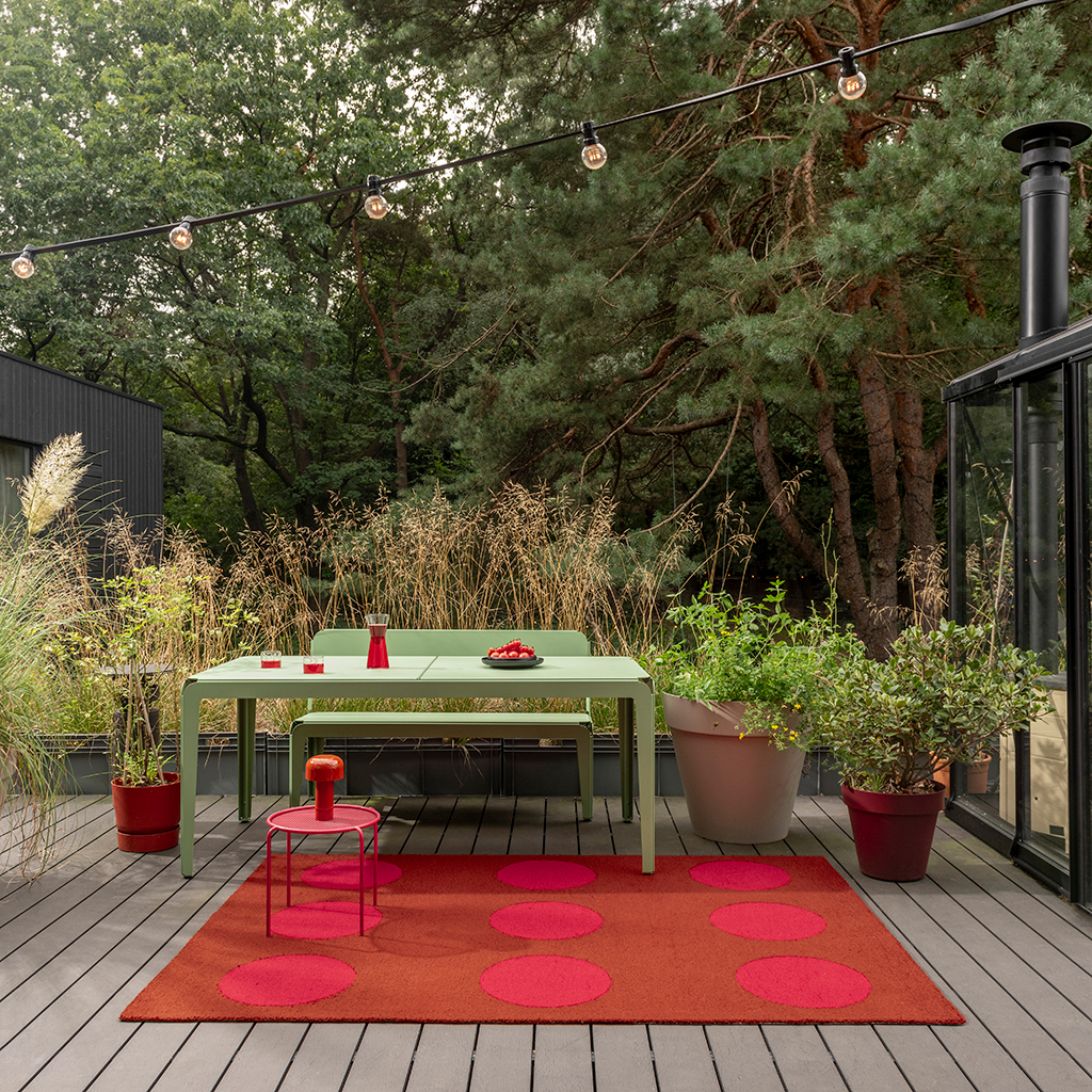 Ковер уличный Festival Dots Red | Размер: 200 x 280 см