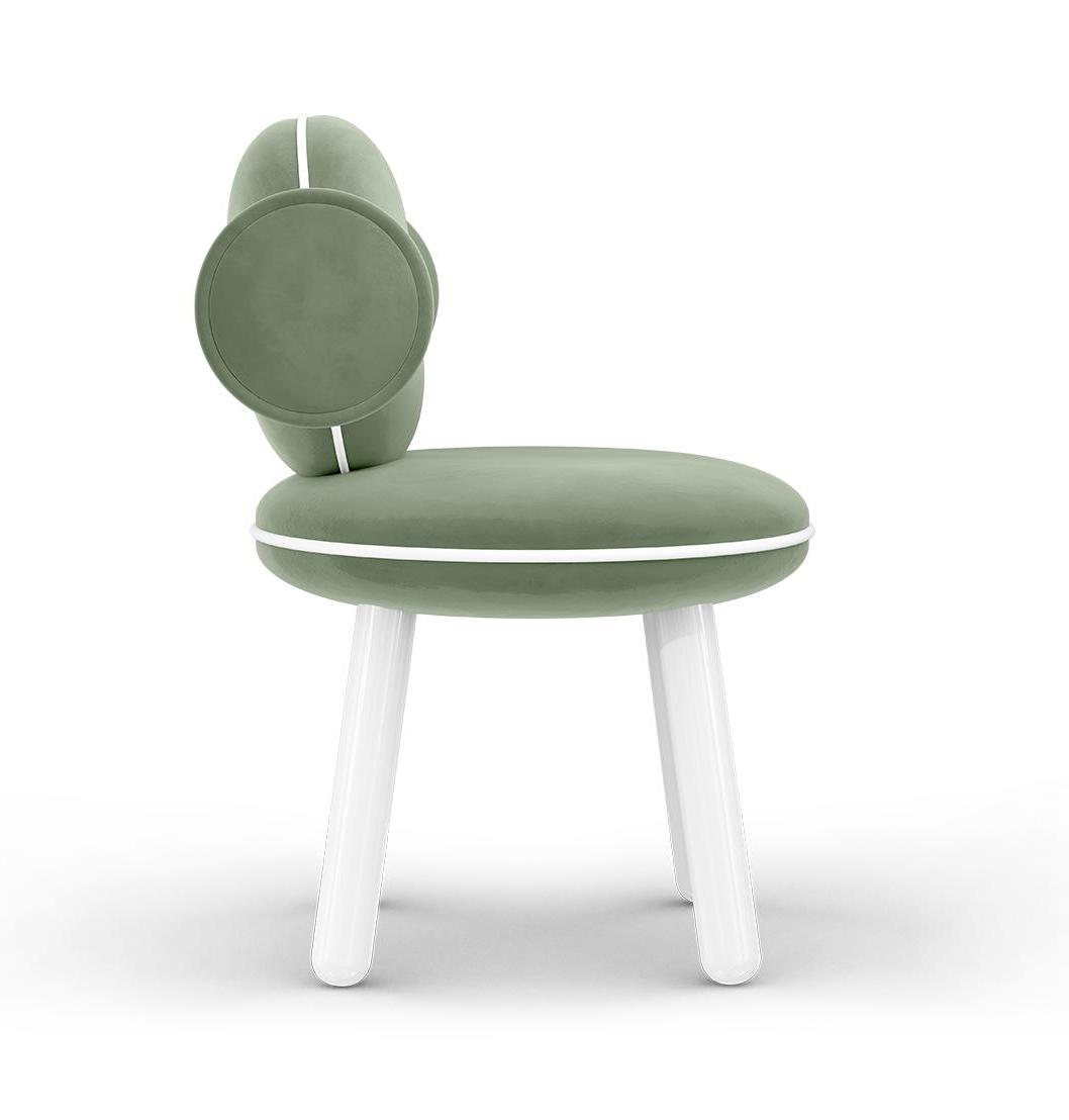 Детский стул Lollipop Green Puff