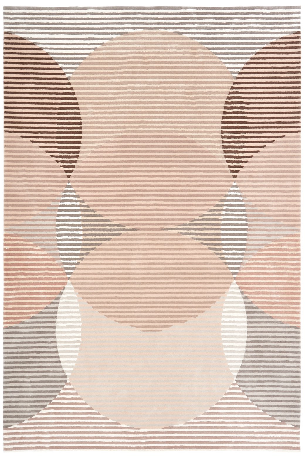 Ковер дизайна Sinking Circles Nude