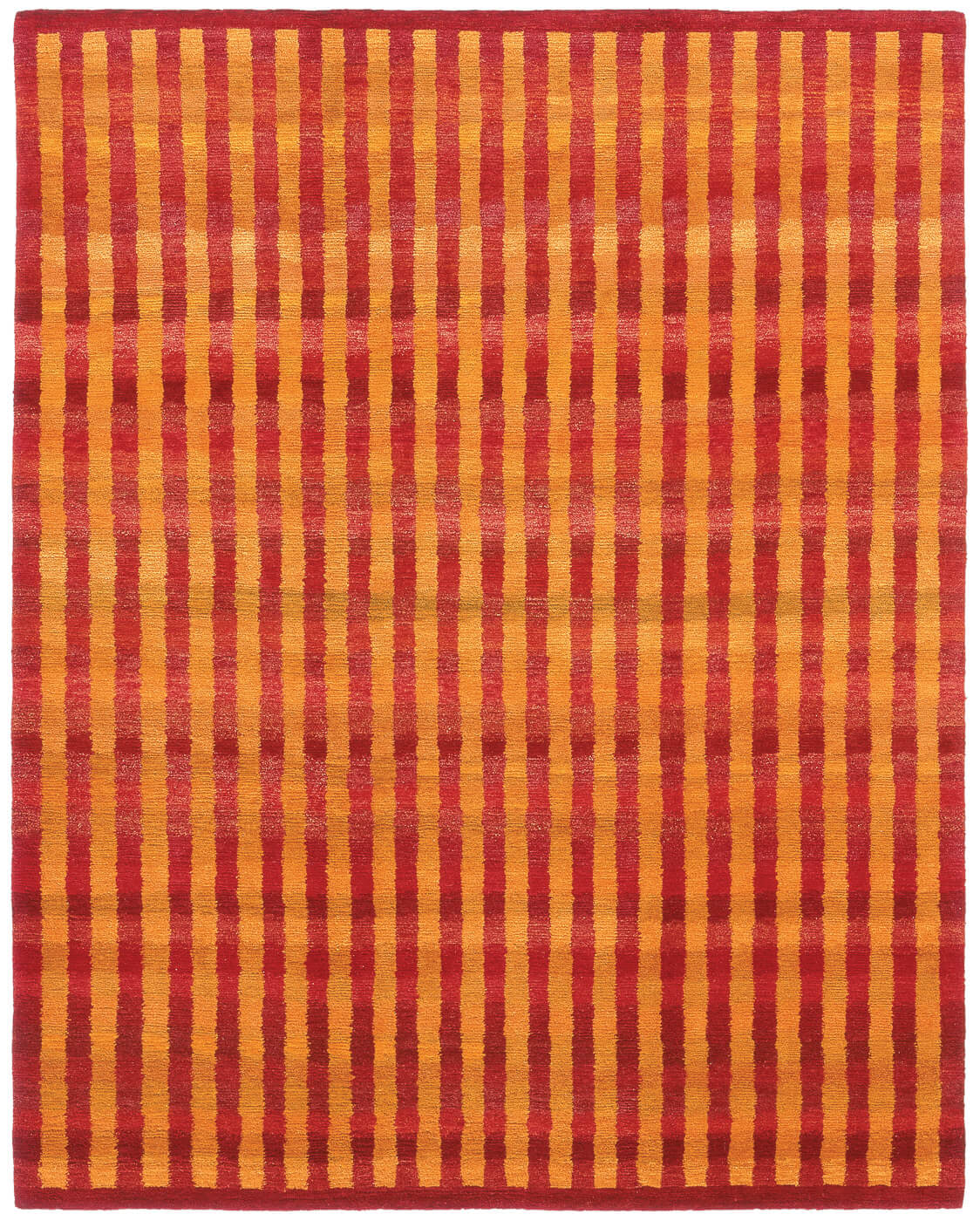 Кілем Gama Vertical Stripes Orange | Өлшемі: 300 x 400 см