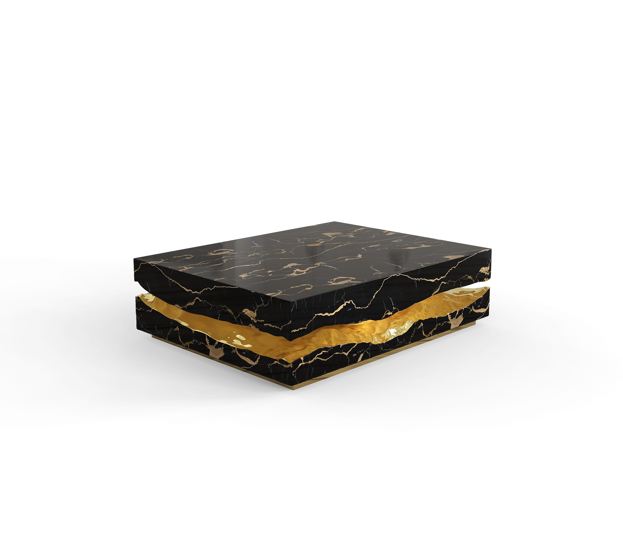 Стол Boulder Portoro Marble