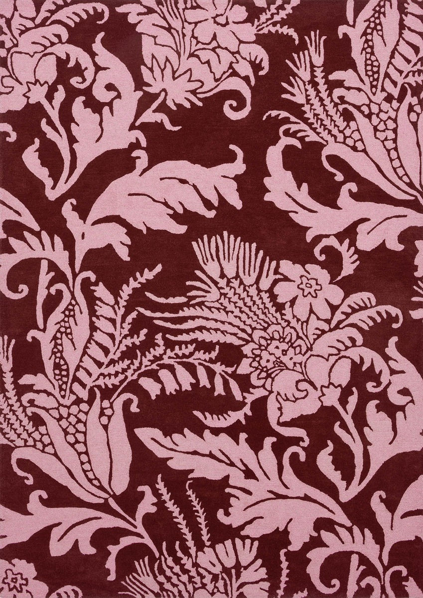 Жүн кілем Baroque Pink | Өлшемі: 250 x 350 см